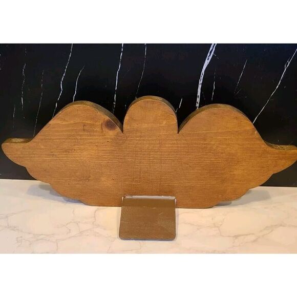 Set of 3 Christmas Holiday Angels Hand Painted Joyce Howard Primitive Style EUC - Picture 7 of 16